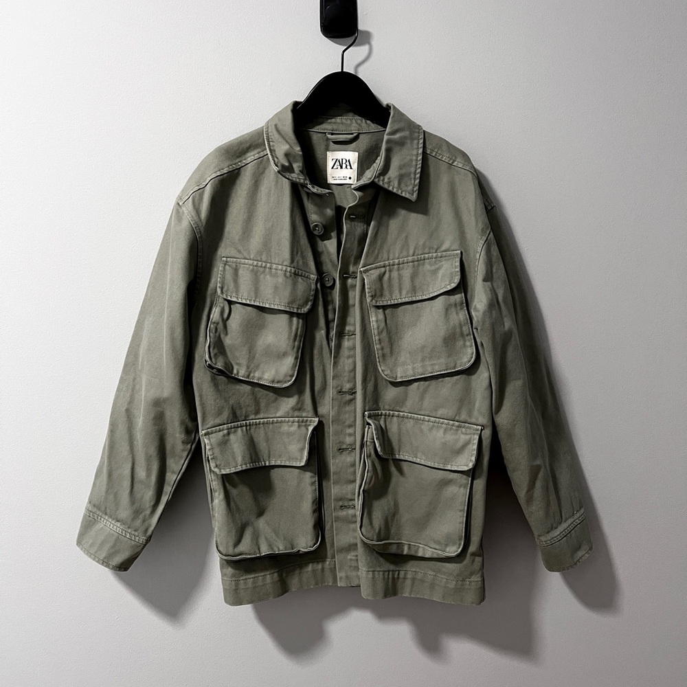 Zara Women’s Utility Overshirt
